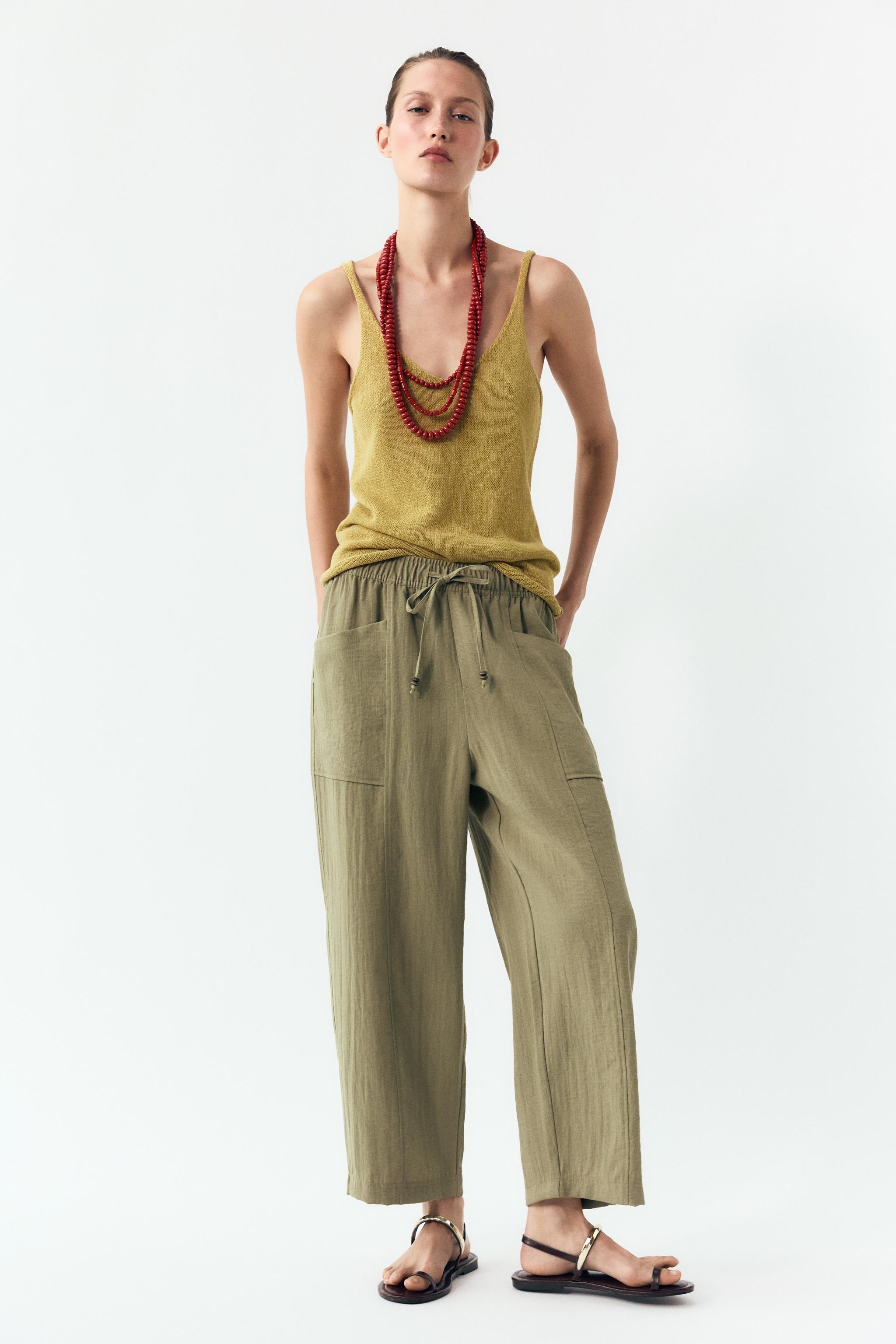 RUSTIC ELASTIC WAIST PANTS